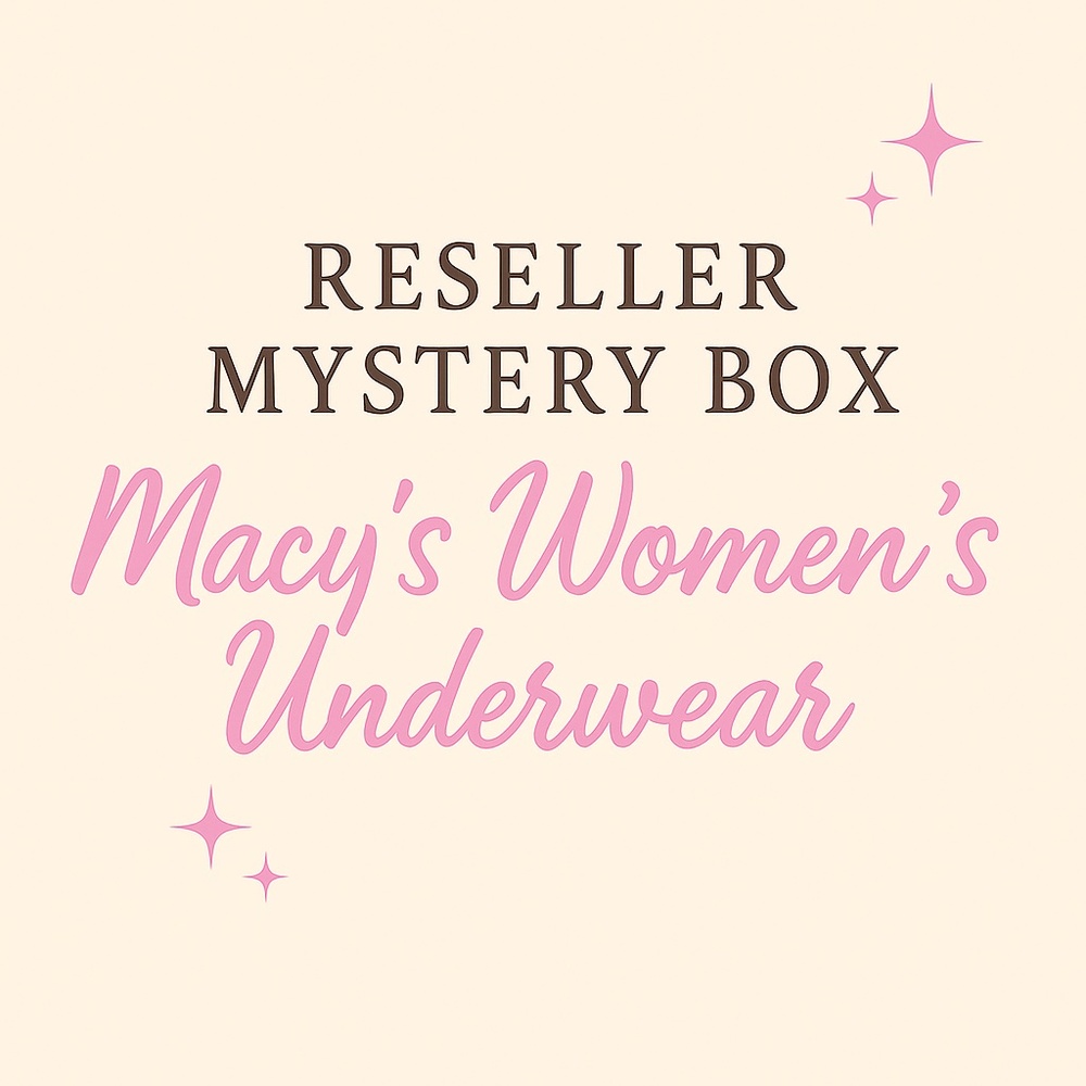 Reseller 5lb Mystery Bag | Macy’s Women’s Underwear | All Sizes | NWT